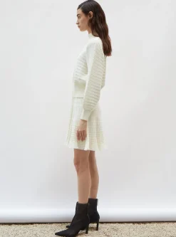 pull maille manches blousantes