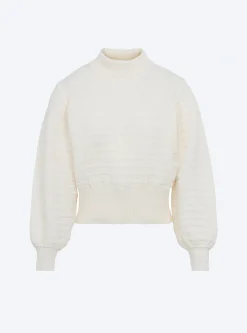 pull maille manches blousantes