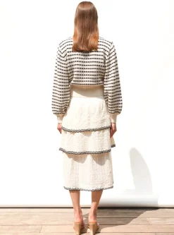 pull maille manches blousantes