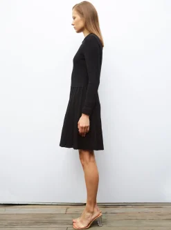 robe en maille guipure stretch