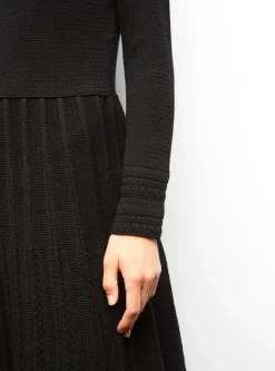 robe en maille guipure stretch