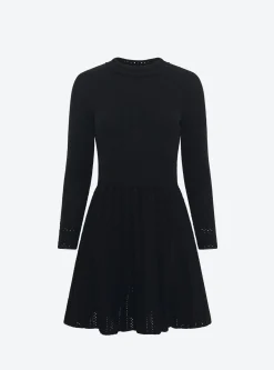 robe en maille guipure stretch