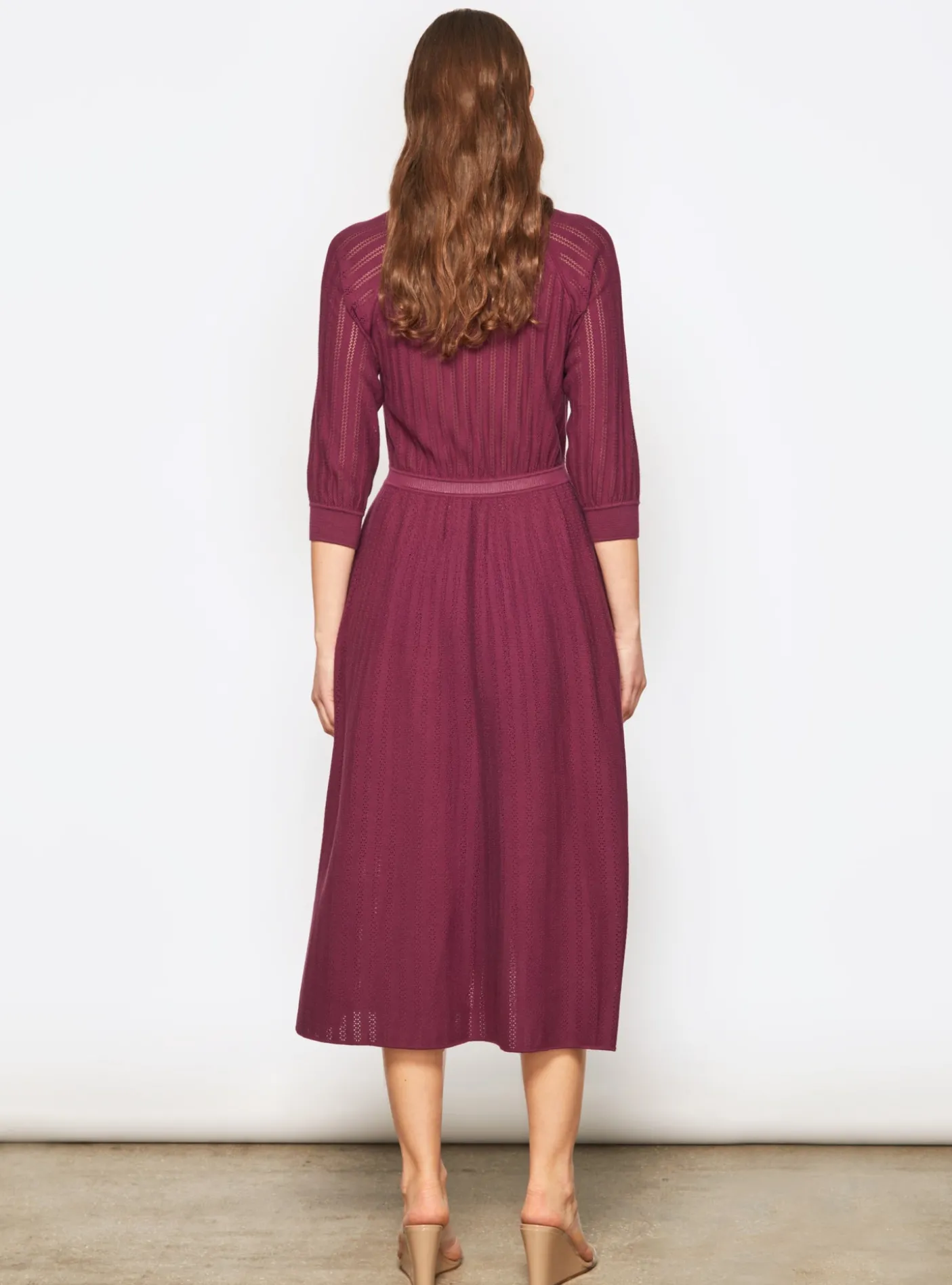 robe légère maille pointelle