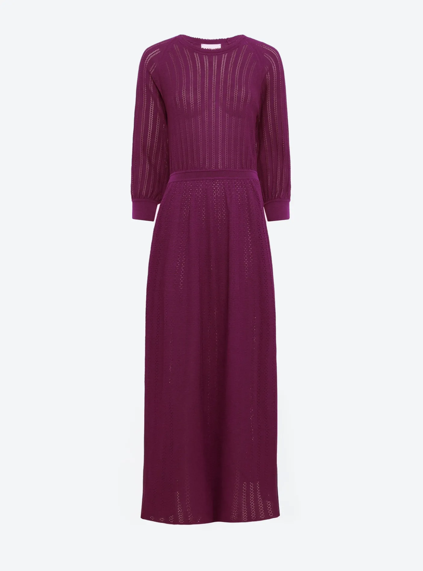 robe légère maille pointelle