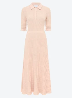 robe longue maille origami