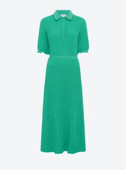 robe longue maille origami