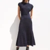 robe longue maille zellige