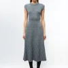 robe longue maille zellige