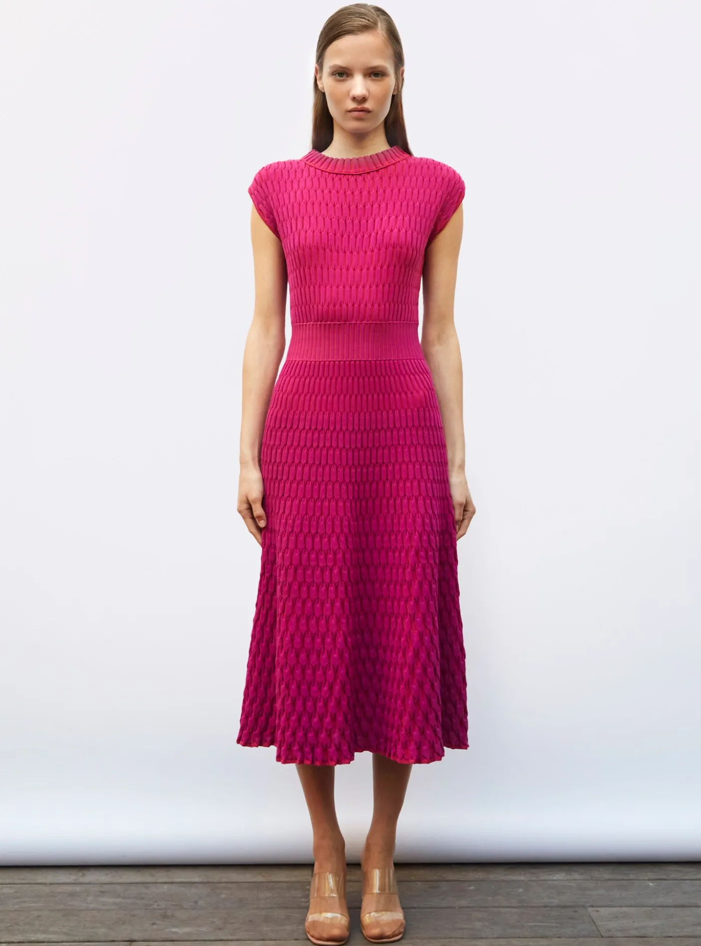 robe longue maille zellige