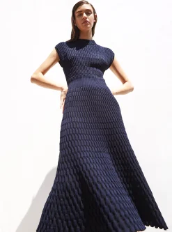 robe longue maille zellige