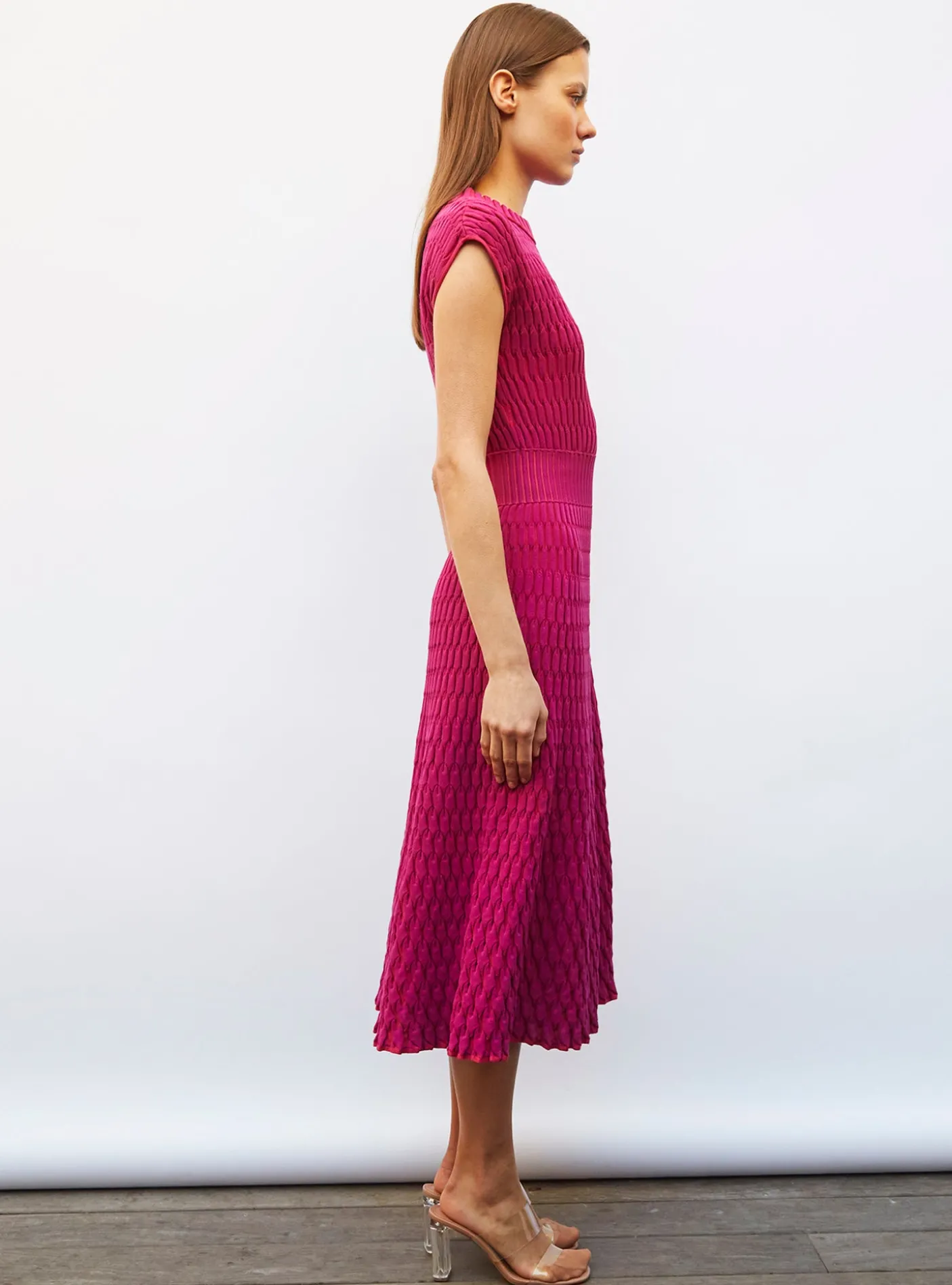 robe longue maille zellige