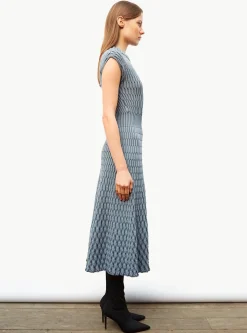 robe longue maille zellige