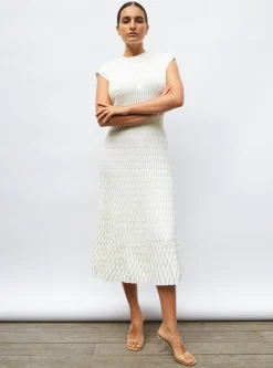 robe longue maille zellige