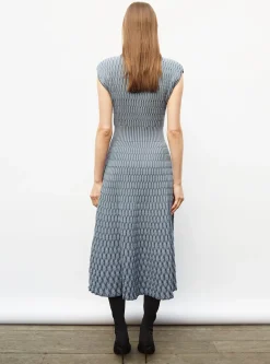 robe longue maille zellige