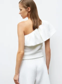 short en maille mini côte piquée