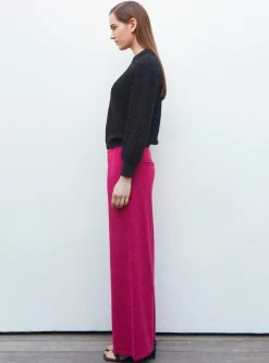 sweater en maille entrelacée