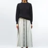 sweater en maille torsade
