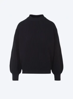 sweater en maille torsade