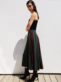 top asymétrique en maille ondulée