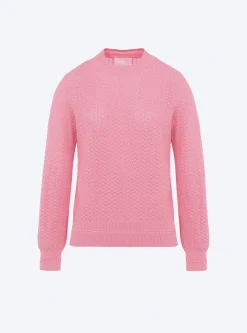 top droit en maille pointelle