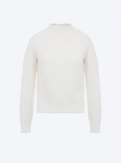 top droit en maille smockée