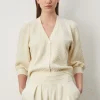 top en maille couture stretch