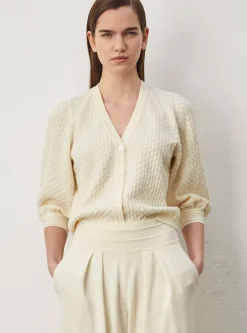 top en maille couture stretch