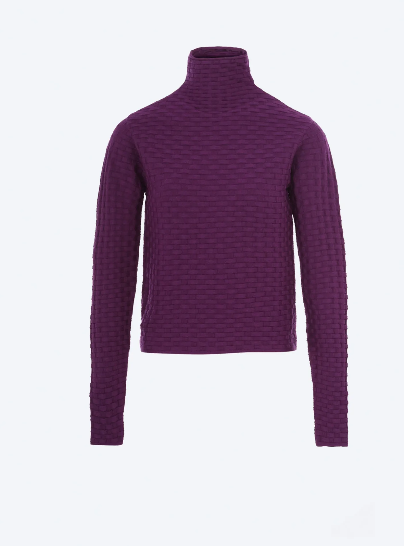 top fin en maille cannage