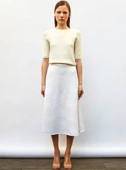 top fin maille manches coudes