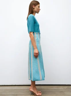 top fin maille manches coudes