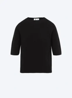 top fin maille manches coudes