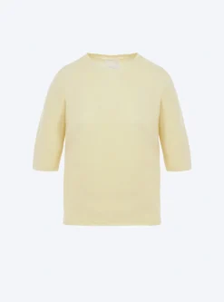 top fin maille manches coudes