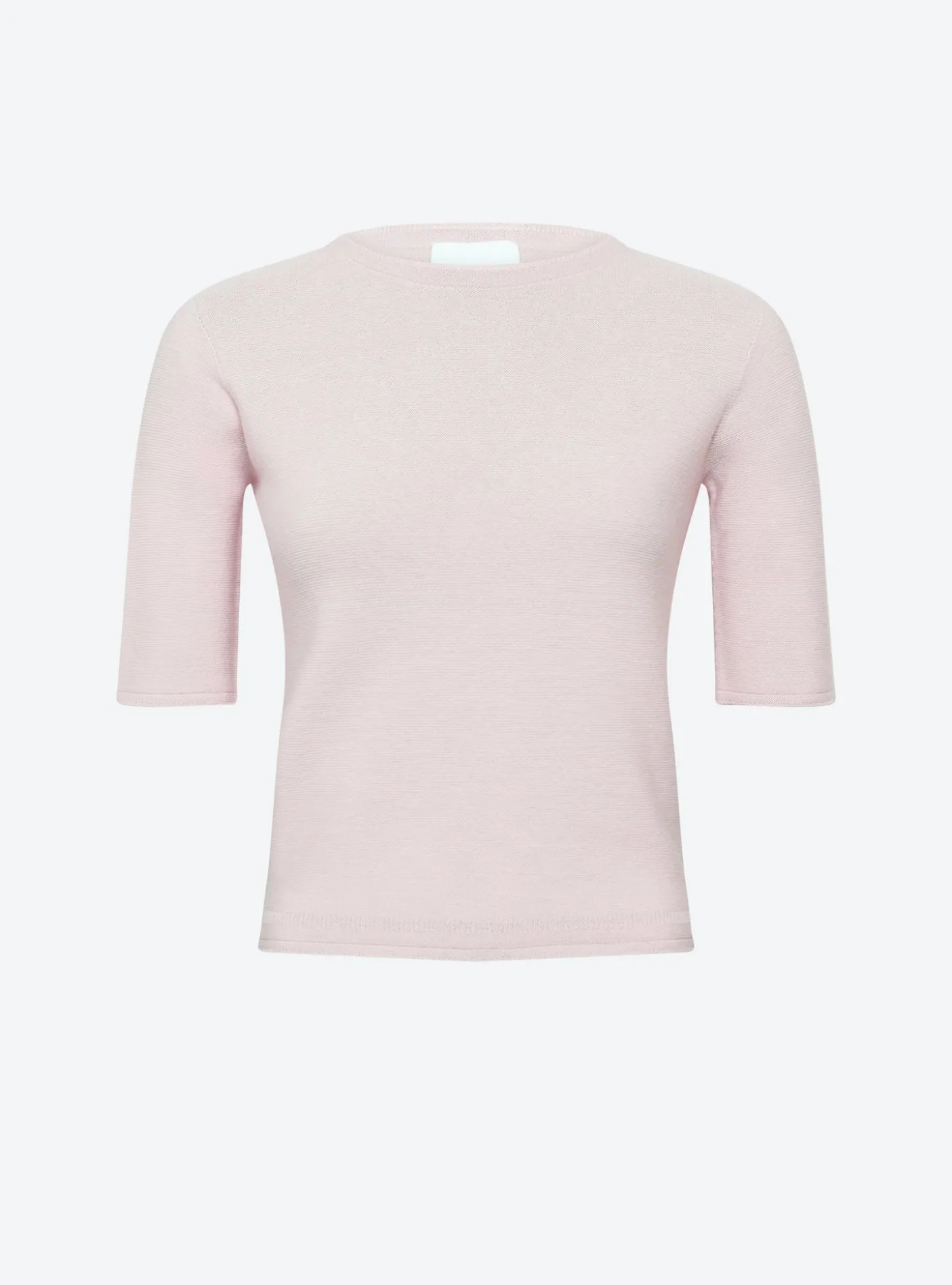 top fin maille manches coudes