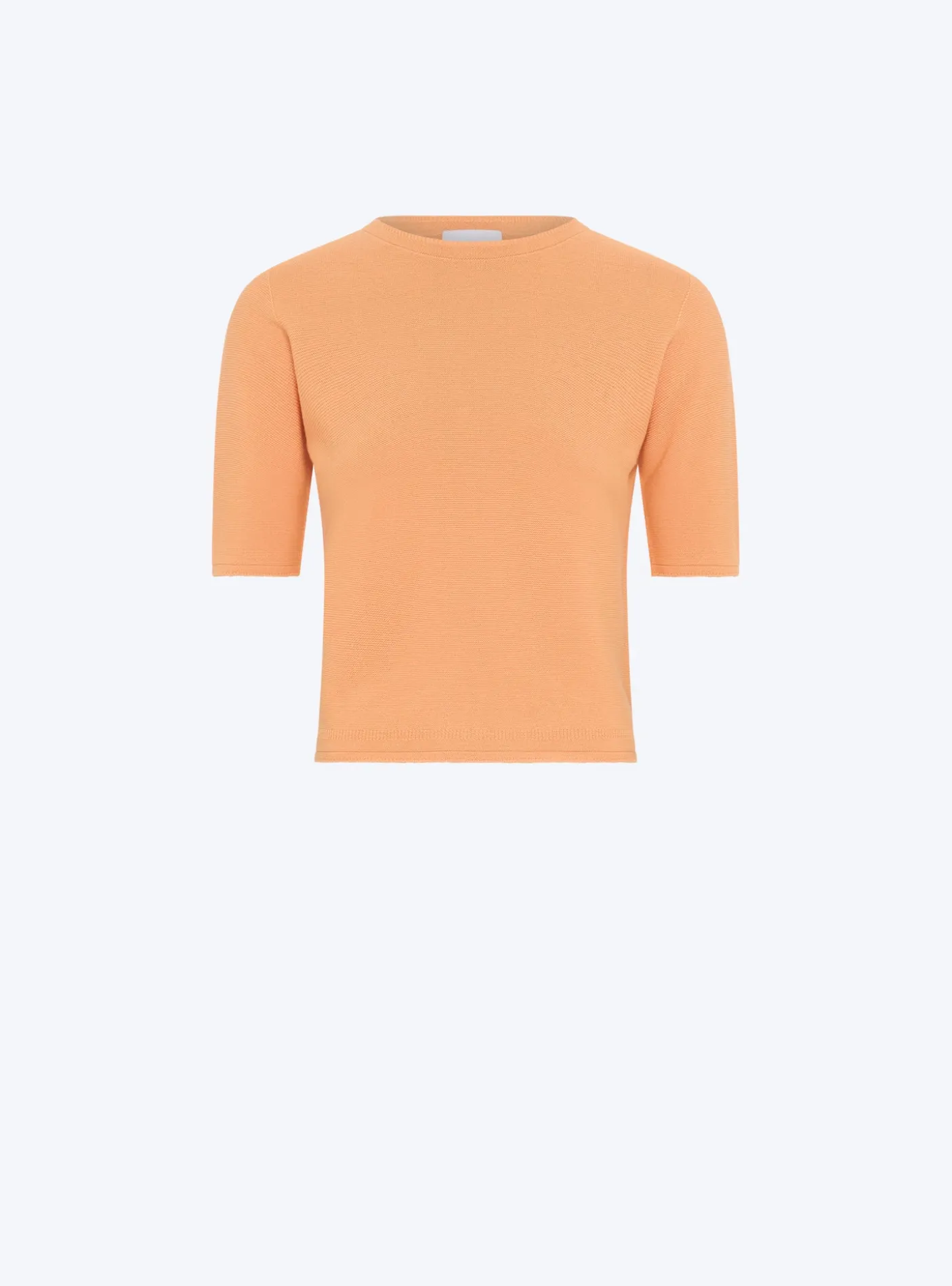 top fin maille manches coudes