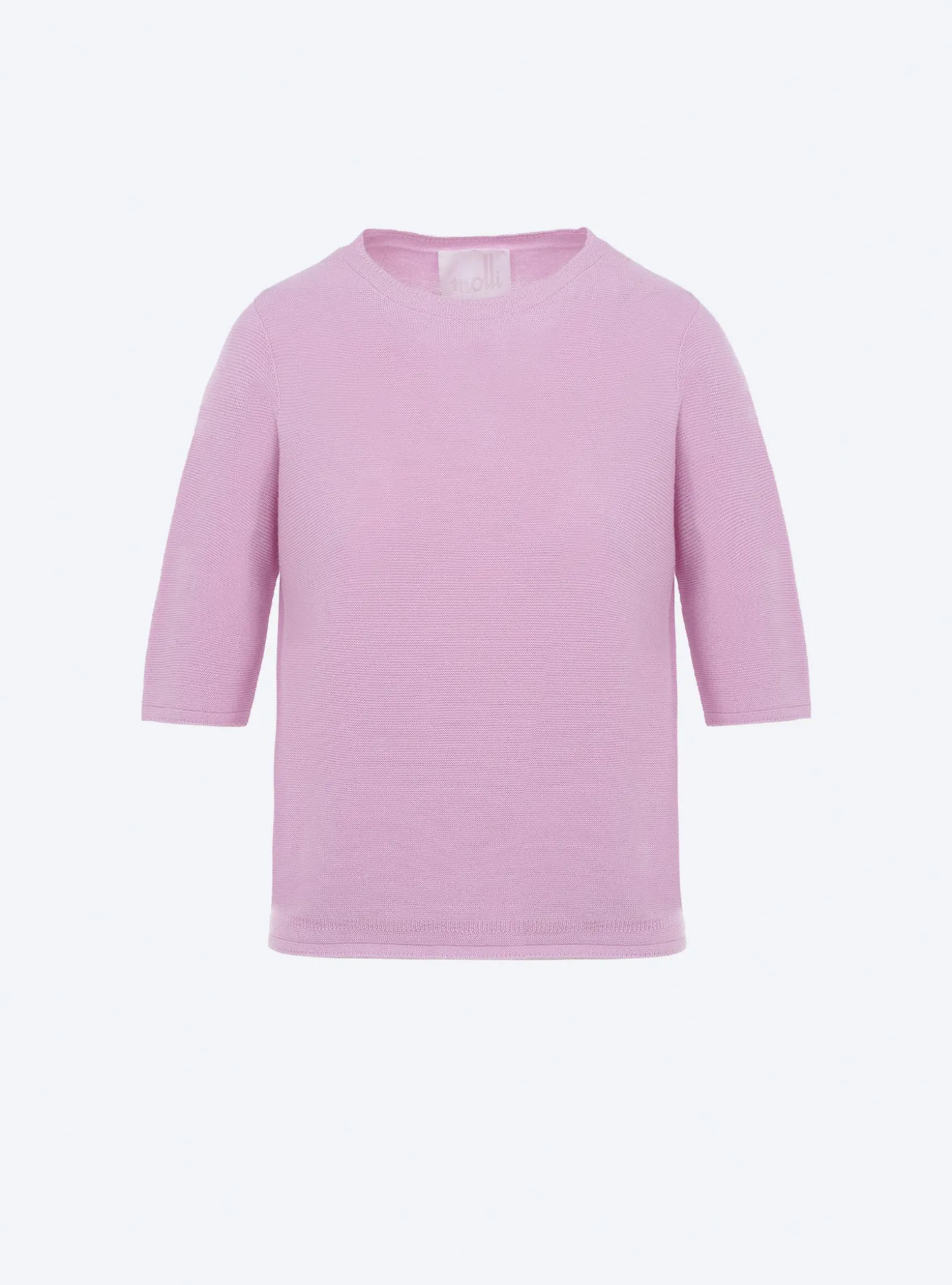 top fin maille manches coudes