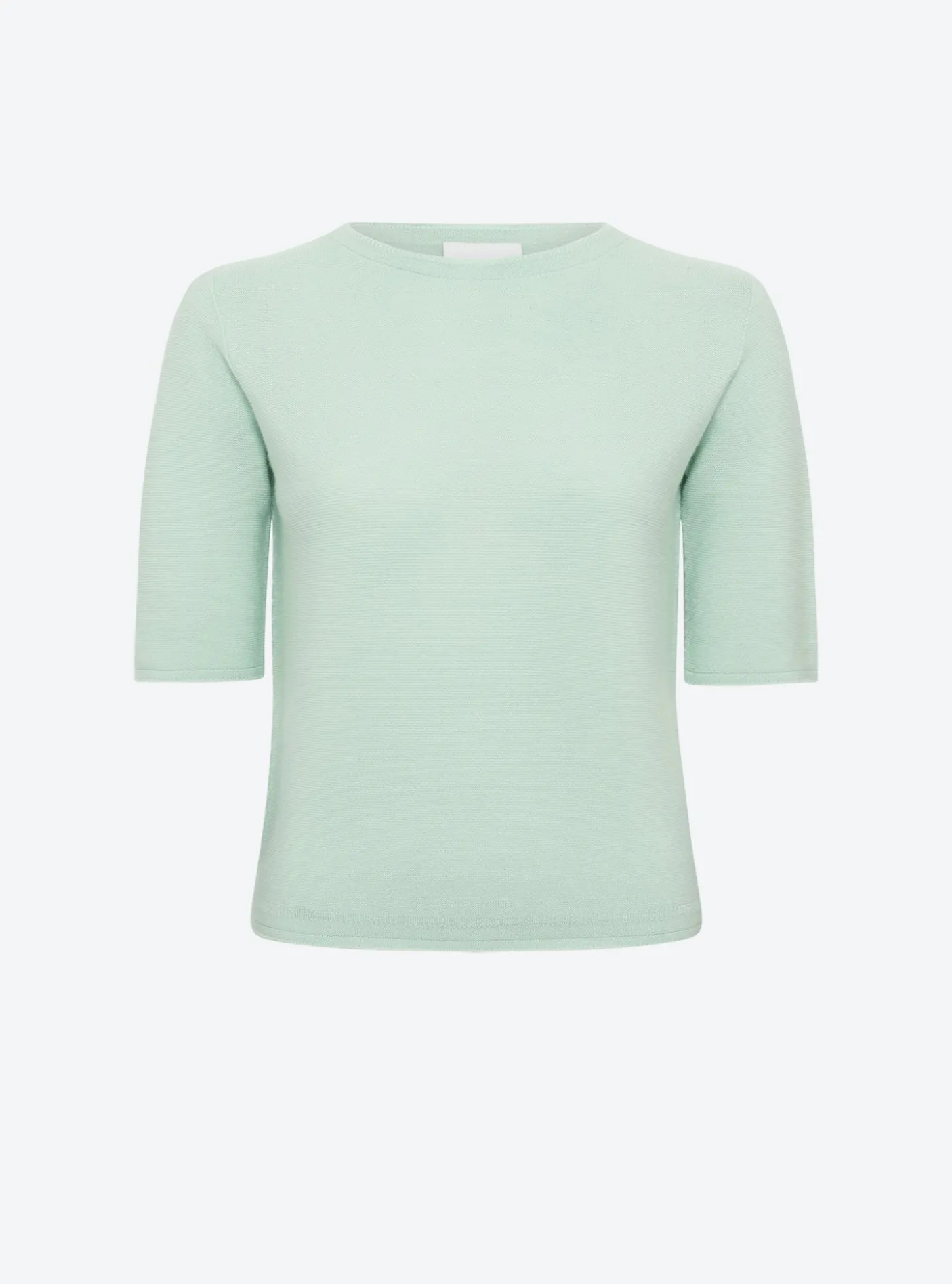 top fin maille manches coudes