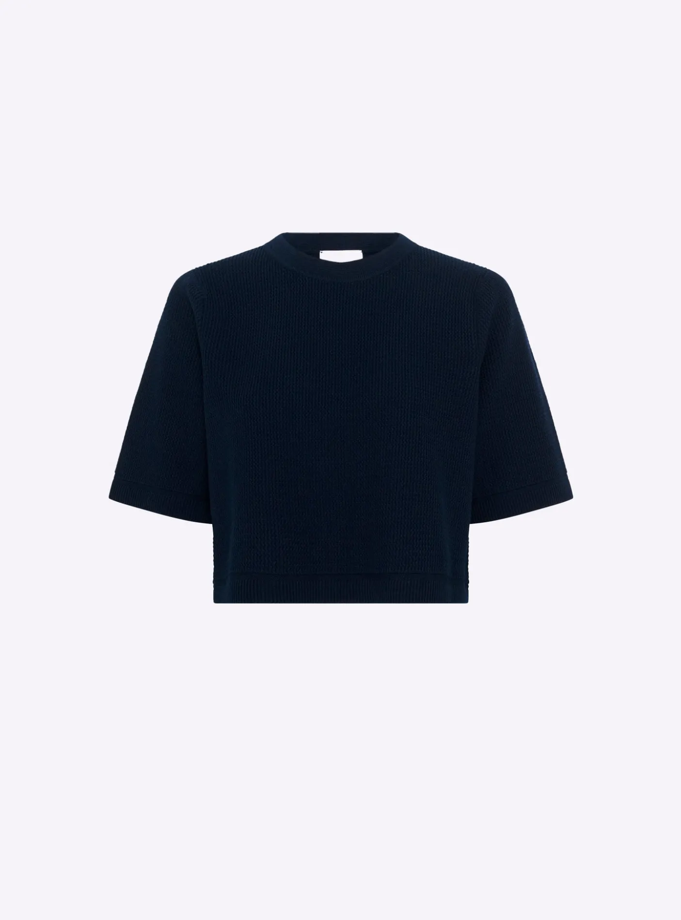 top fin maille ondulée