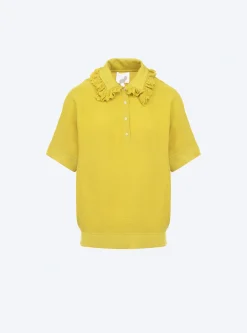 top maille ample à col