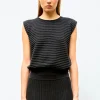 top maille bijou