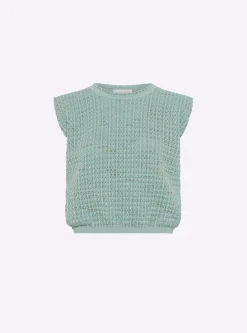 top maille bijou