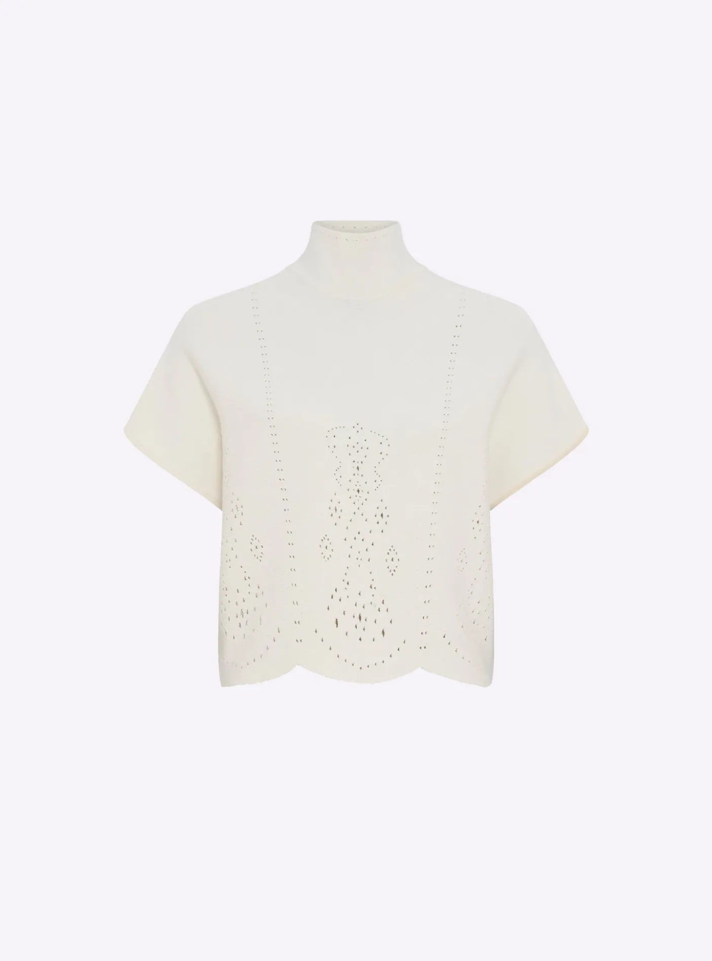 top maille broderie anglaise
