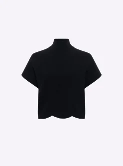 top maille broderie anglaise