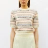 top maille jacquard fair isle
