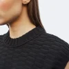 top maille zellige uni