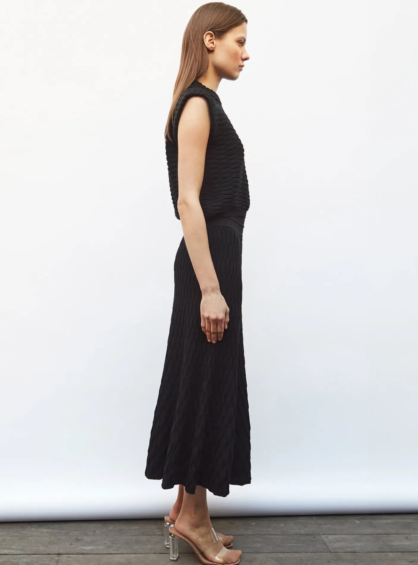 top maille zellige uni
