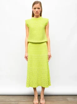 top maille zellige uni