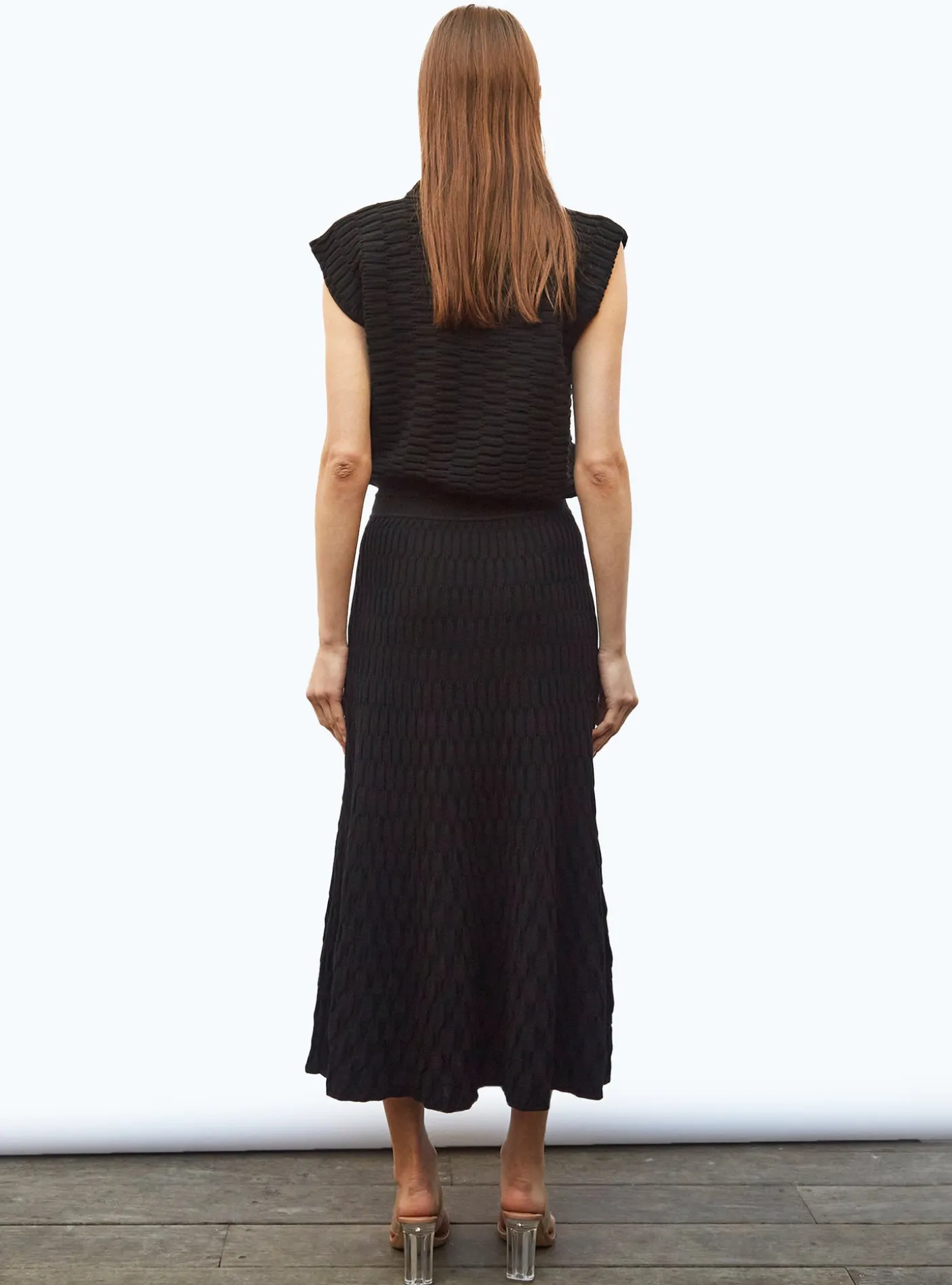 top maille zellige uni