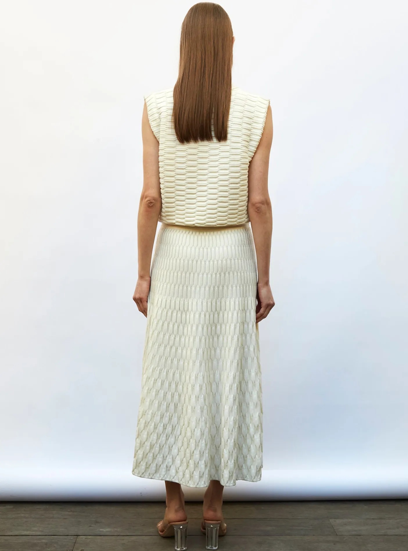 top maille zellige uni