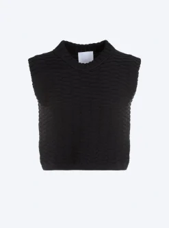 top maille zellige uni