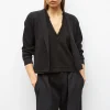 veste en maille mini côte piquée
